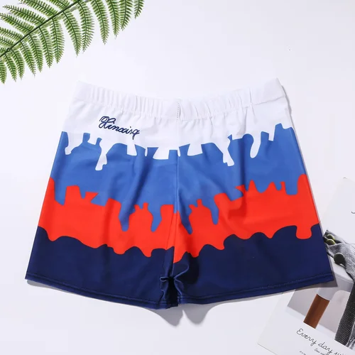 Men's Quick-Dry Square Leg Swim Trunks