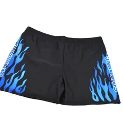 Plus Size Quick Dry Polyester Swim Trunks-9