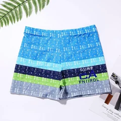 Men's Quick-Dry Square Leg Swim Trunks-8
