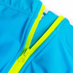 Sunga masculina de cintura baixa com zíper lateral aberto e arco-íris-20