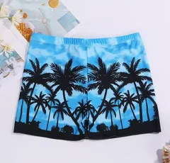 Men's Quick-Dry Square Leg Swim Trunks-11