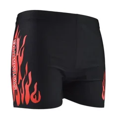 Plus Size Quick Dry Polyester Swim Trunks-11