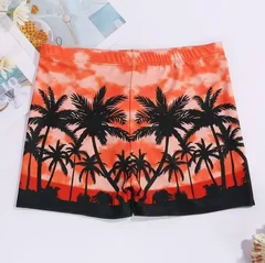 Men's Quick-Dry Square Leg Swim Trunks-7