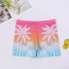 Men's Quick-Dry Square Leg Swim Trunks-4
