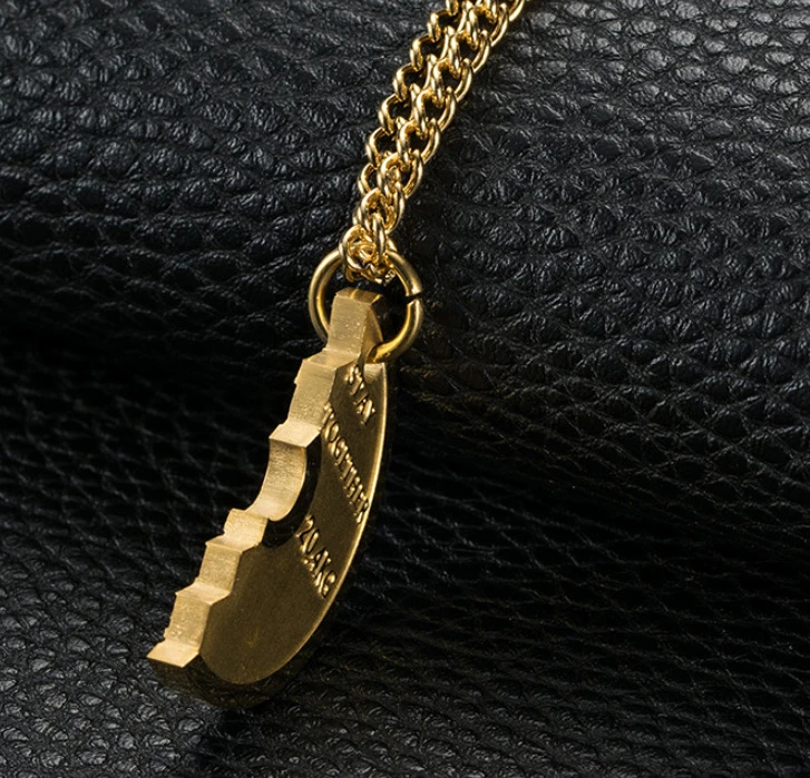 Men's Weight Plate Pendant Necklace – Gym & Fitness Jewelry