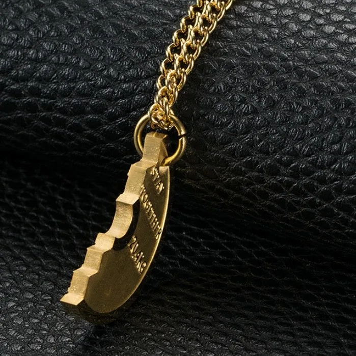 Men's Weight Plate Pendant Necklace – Gym & Fitness Jewelry