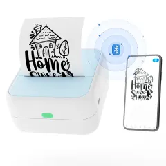 Qinya Mini Portable Bluetooth Thermal Label Printer-4