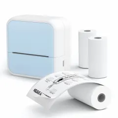 Qinya Mini Portable Bluetooth Thermal Label Printer-14